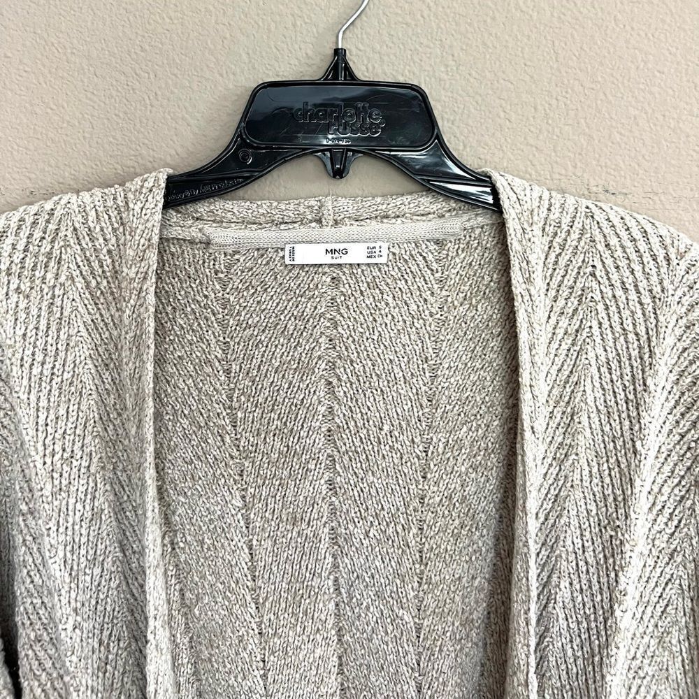 Mango Knit Oversize Cardigan - Picture 2 of 5